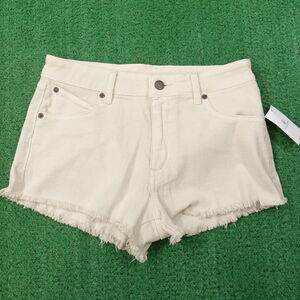 NWT VOLCOM STONEY STRETCH SHORT STONE DENIM CUT OFF SHORTS WOMENS SZ 26 NEW!